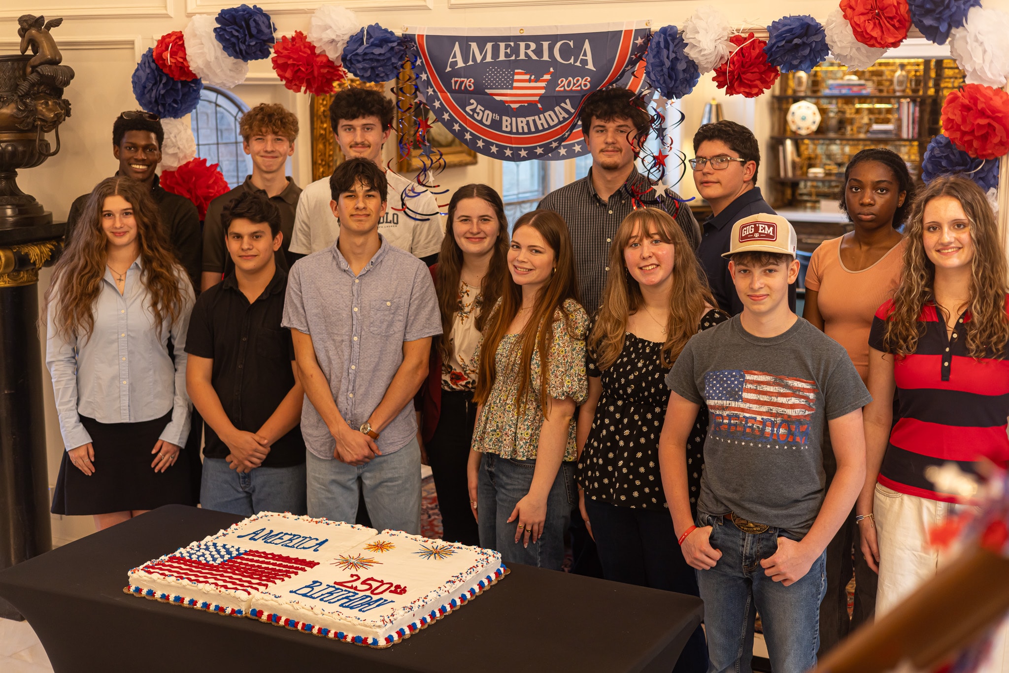 YAF Houston patriotic celebration